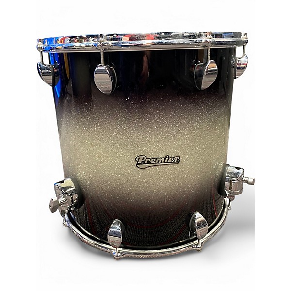Used Premier 3 Piece Elite Silver Burst Drum Kit