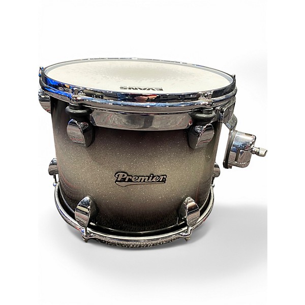 Used Premier 3 Piece Elite Silver Burst Drum Kit