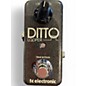 Used TC Electronic Ditto Looper Pedal thumbnail