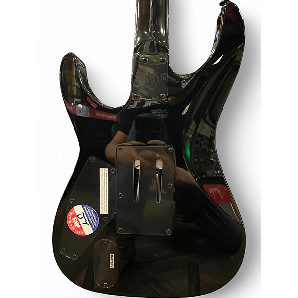 Used ESP Kirk Hammett "WHITE ZOMBIE" Black Solid Body Electric Guitar
