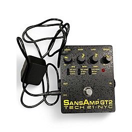 Used Tech 21 Sansamp GT2 Tube Amp Emulator Effect Pedal