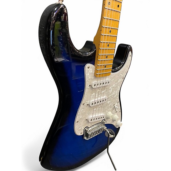 Used G&L Tribute Legacy Blue Burst Solid Body Electric Guitar