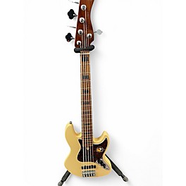Used Sire V5 Vintage White Electric Bass Guitar