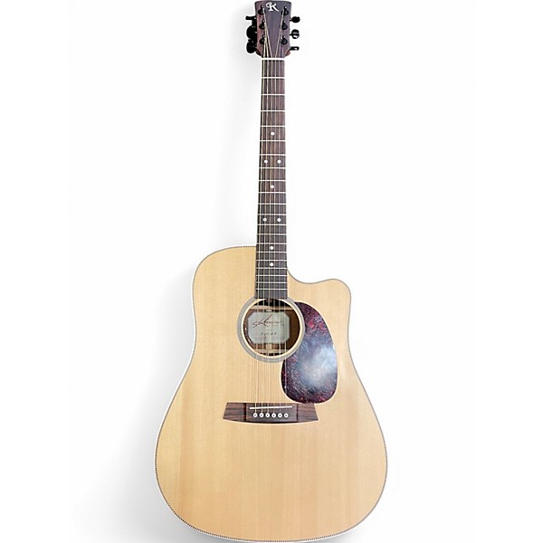 Used Kromona m20e Natural Acoustic Guitar