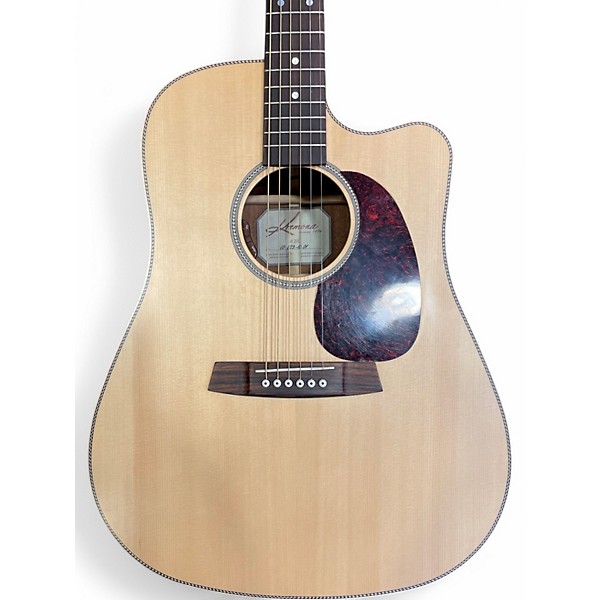 Used Kromona m20e Natural Acoustic Guitar