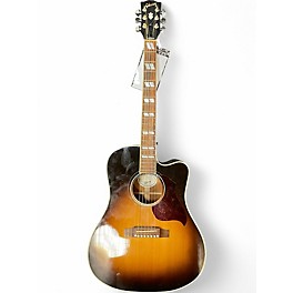 Used 2015 Gibson HUMMINGBIRD PRO 2 Color Sunburst Acoustic Guitar