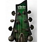 Used Schecter C-6 ELITE Green Solid Body Electric Guitar