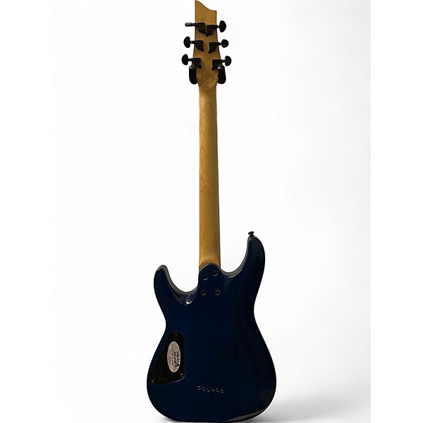 Used Schecter C-6 ELITE Green Solid Body Electric Guitar