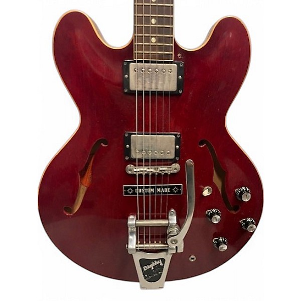 Vintage 1961 Gibson ES-335TDC Wine Red Hollow Body Electric Guitar