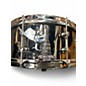 Used Ahead 6X13 Brass Snare Black Chrome Drum