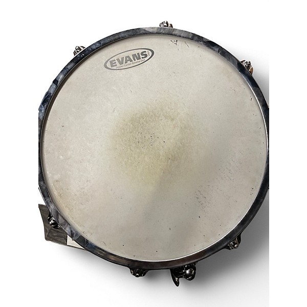 Used Ahead 6X13 Brass Snare Black Chrome Drum