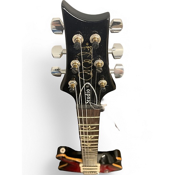 Used 2011 PRS STUDIO 10 TOP Crimson Red Burst Solid Body Electric Guitar