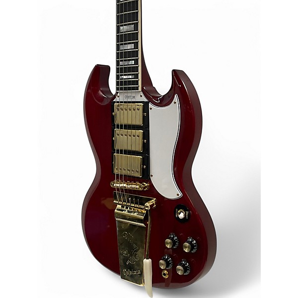 Used Epiphone joe bonamassa 1963 sg red Solid Body Electric Guitar