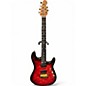 Used Ernie Ball Music Man Jason Richardson Artist Series Cutlass Rorschach Red Solid Body Electric Guitar thumbnail