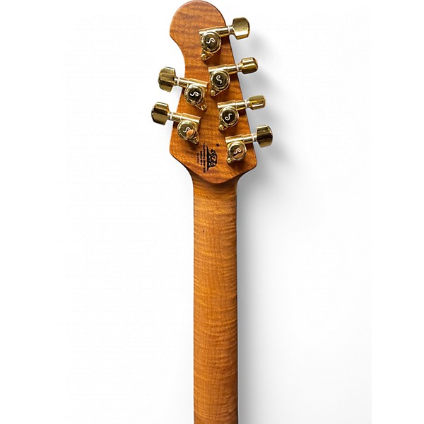 Used Ernie Ball Music Man Jason Richardson Artist Series Cutlass Rorschach Red Solid Body Electric Guitar