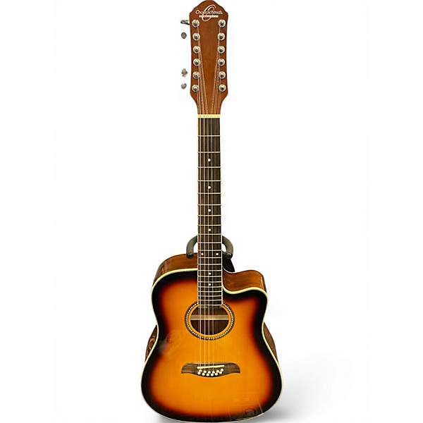 Used Oscar Schmidt OD312CE 3 Color Sunburst 12 String Acoustic Electric Guitar,New Products : American Fashion Style Bags On Sale