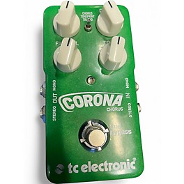 Used TC Electronic Corona Chorus Effect Pedal