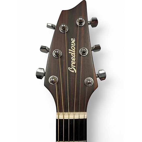 Used Breedlove Discovery Concert CE  Natural Acoustic Electric Guitar