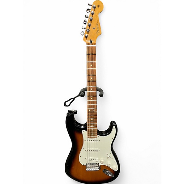 Used Fender 70th Anniversary Player Stratocaster 3 Color Sunburst Solid Body Electric Guitar