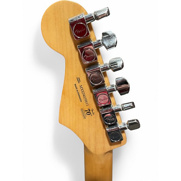 Used Fender 70th Anniversary Player Stratocaster 3 Color Sunburst Solid Body Electric Guitar