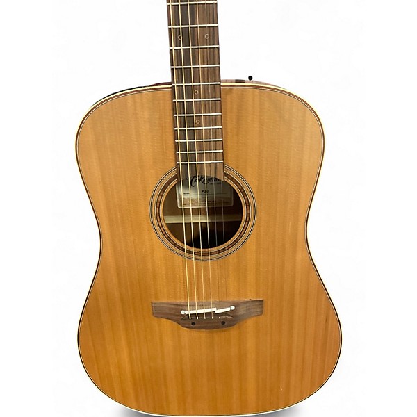 Used Takamine P3D Natural Acoustic Electric Guitar
