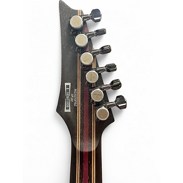 Used Ibanez RG1070 PBZ Cerulean Blue Solid Body Electric Guitar