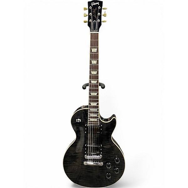 Used Gibson Les Paul Standard black smoke quilt top Solid Body Electric Guitar,New Products : American Fashion Style Bags On Sale