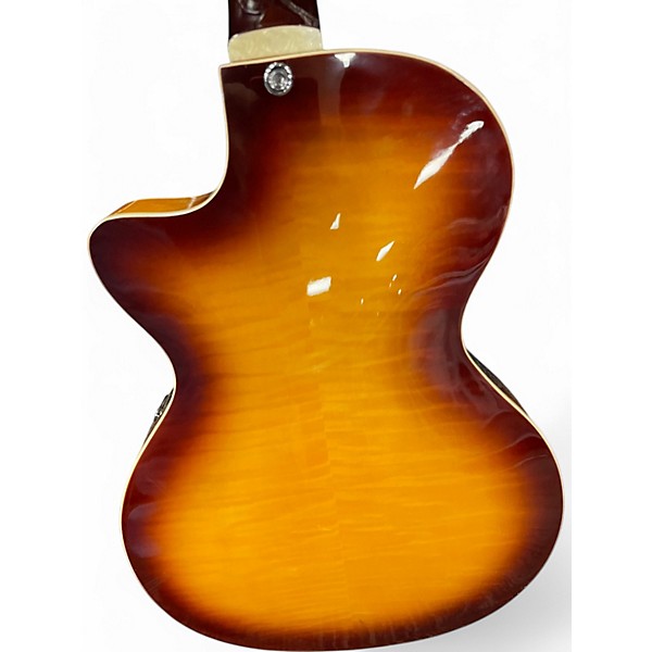 Used Hofner Club CT Contemporary 2 Color Sunburst Electric Bass Guitar