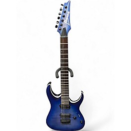 Used Ibanez RGA42FM Blue Solid Body Electric Guitar