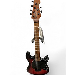Used Ernie Ball Music Man Cutlass HT SSS Raspberry Burst Solid Body Electric Guitar