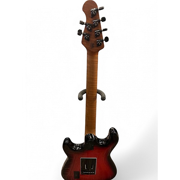 Used Ernie Ball Music Man Cutlass HT SSS Raspberry Burst Solid Body Electric Guitar