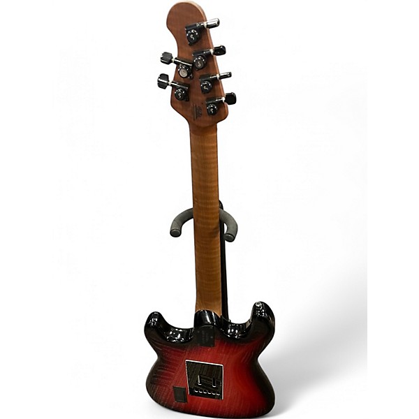 Used Ernie Ball Music Man Cutlass HT SSS Raspberry Burst Solid Body Electric Guitar