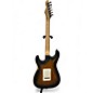 Used Slick SL-40 3 Color Sunburst Solid Body Electric Guitar