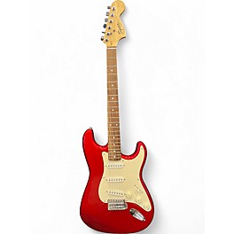 Used Squier Affinity Series Starcaster Candy Apple Red Hollow Body Electric Guitar