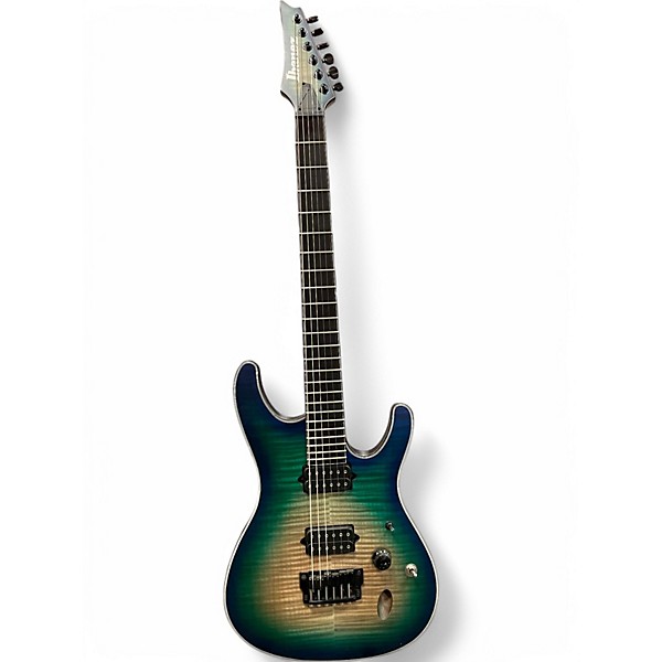 Used Ibanez six6FDFM Iron Label Blue Space Burst Solid Body Electric Guitar,Specials : American Fashion Style Bags On Sale