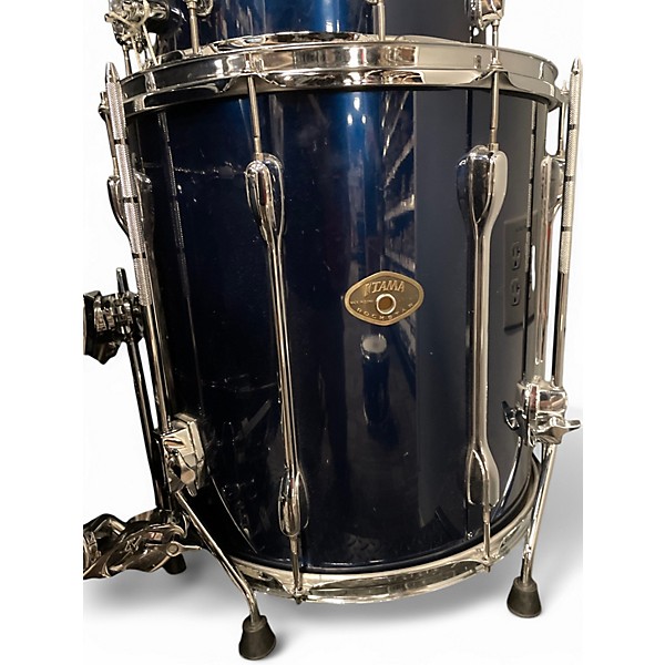 Used TAMA 5 Piece Rockstar Blue Drum Kit