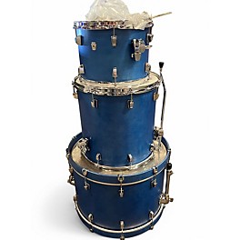 Used Ludwig 3 Piece Neusonic Royal Blue Drum Kit