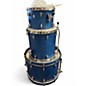 Used Ludwig 3 Piece Neusonic Royal Blue Drum Kit thumbnail