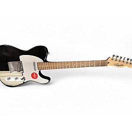 Used Squier Bullet Telecaster Black Solid Body Electric Guitar
