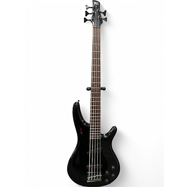 Used Ibanez Soundgear MIJ Fieldy 5-String Black Electric Bass Guitar
