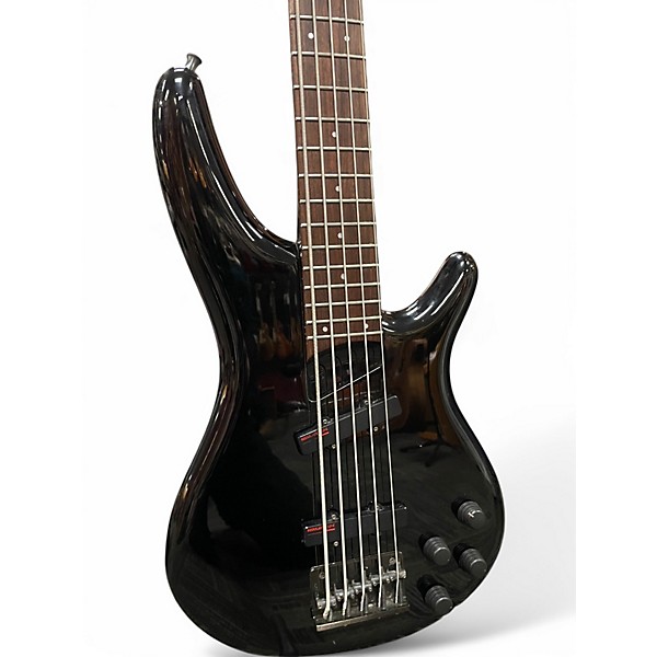 Used Ibanez Soundgear MIJ Fieldy 5-String Black Electric Bass Guitar