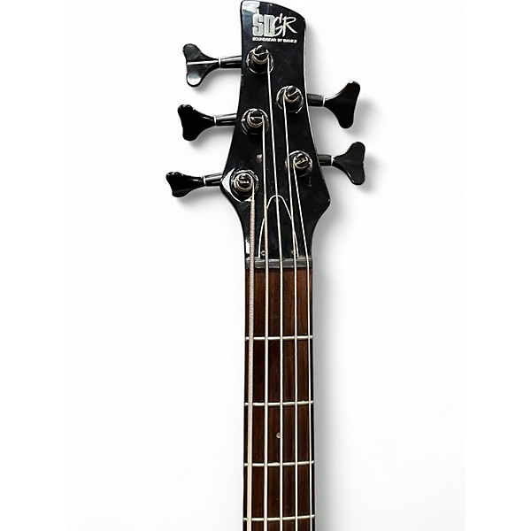 Used Ibanez Soundgear MIJ Fieldy 5-String Black Electric Bass Guitar