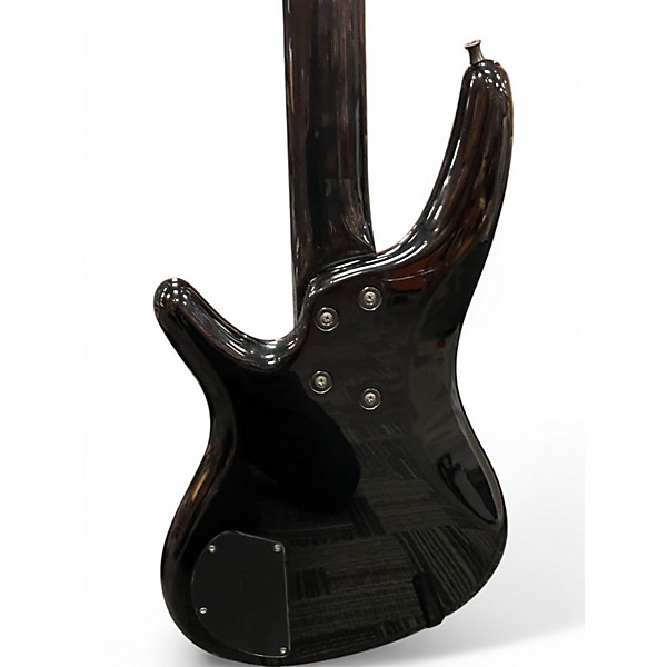 Used Ibanez Soundgear MIJ Fieldy 5-String Black Electric Bass Guitar