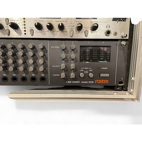 Used Fostex Model 2016 Line Mixer