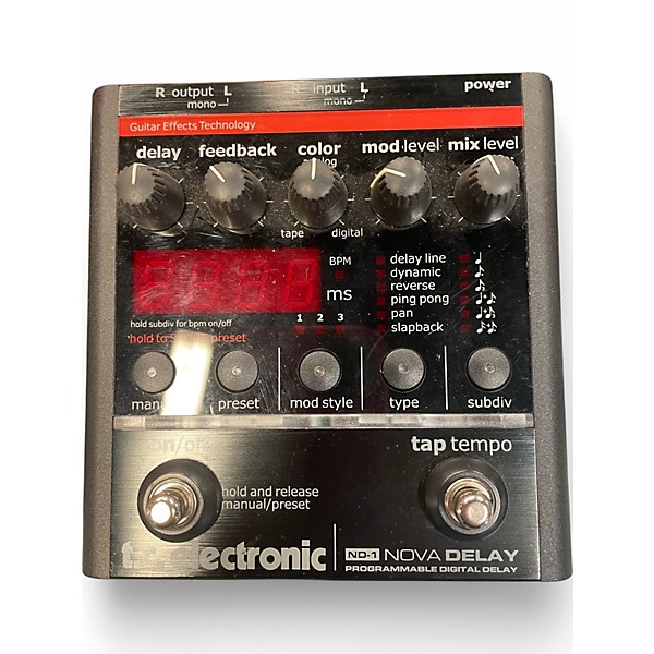 TC Electronic | Product | ND-1 NOVA DELAY