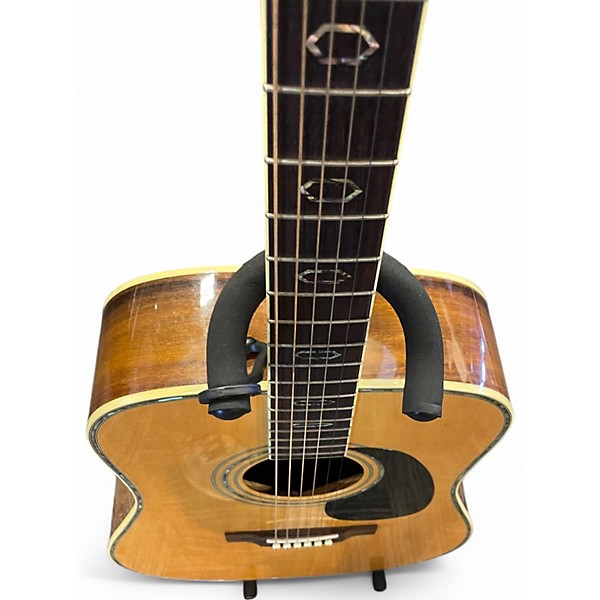 Used Blue Ridge BR-70 Natural Acoustic Electric Guitar