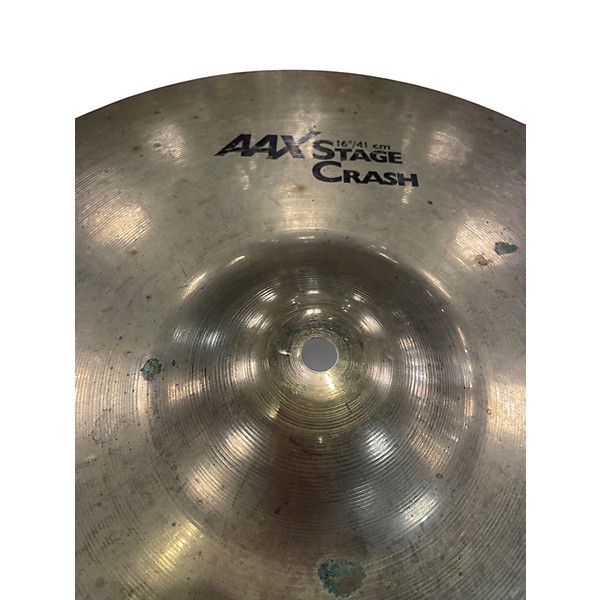Used SABIAN 16in AAX Stage Crash Cymbal