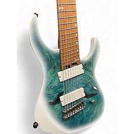 Used Legator Ninja Overdrive 8 Arctic Solid Body Electric Guitar