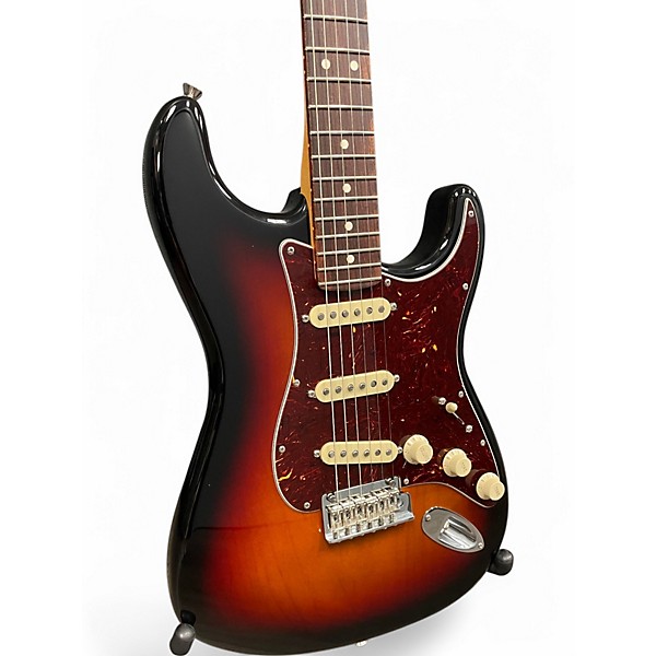 Used Fender American Professional II Stratocaster 3 Color Sunburst Solid Body Electric Guitar