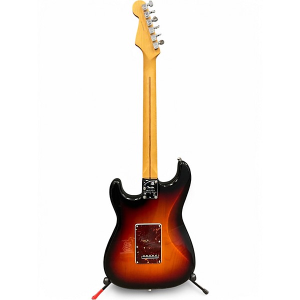 Used Fender American Professional II Stratocaster 3 Color Sunburst Solid Body Electric Guitar